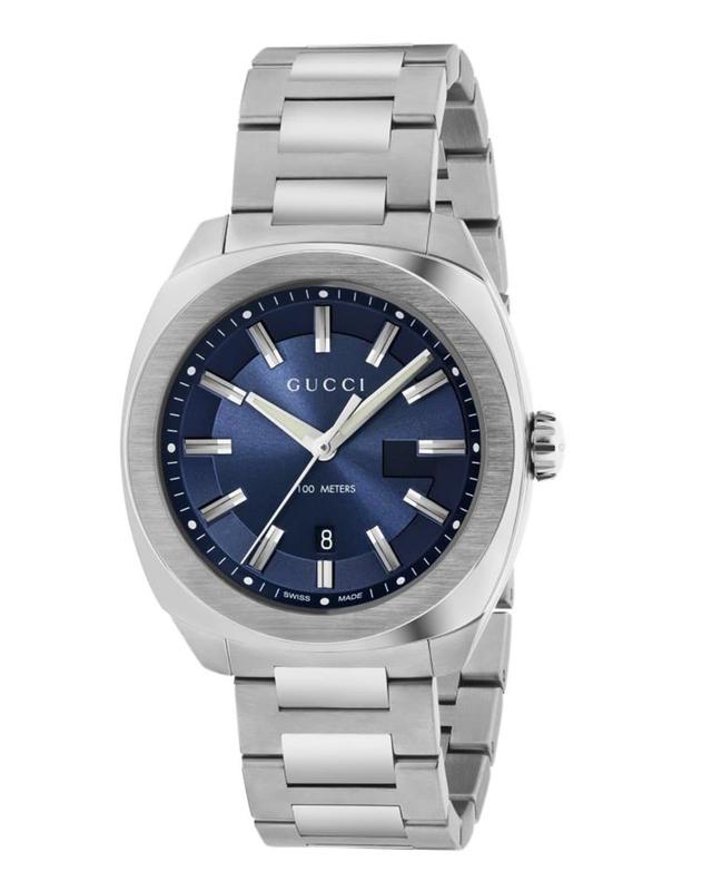 Mens Stainless Steel Bracelet Watch Product Image