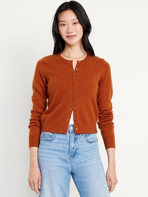 SoSoft Crop Cardigan Sweater Product Image