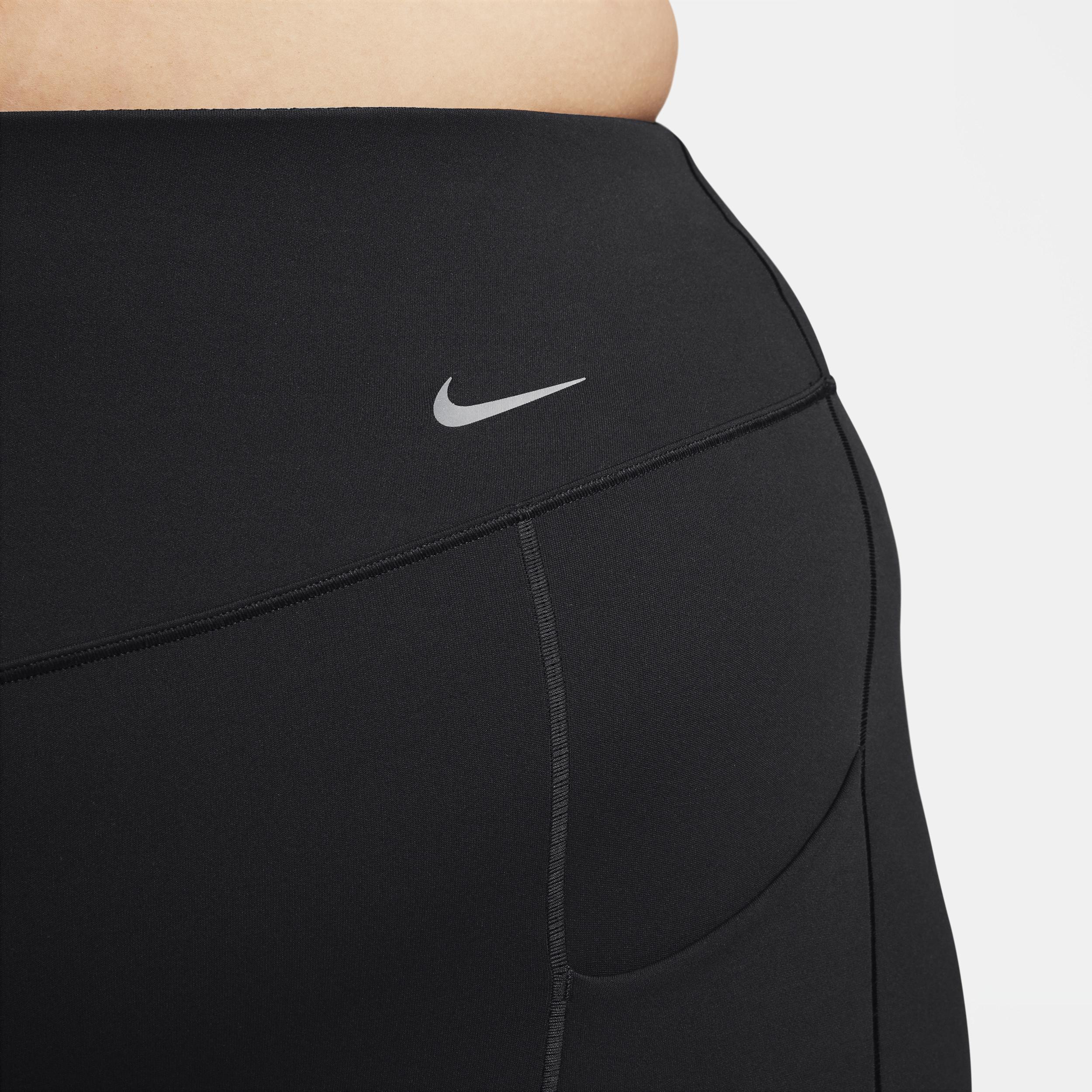 Nike Women's Universa Medium-Support High-Waisted Cropped Leggings with Pockets (Plus Size) Product Image