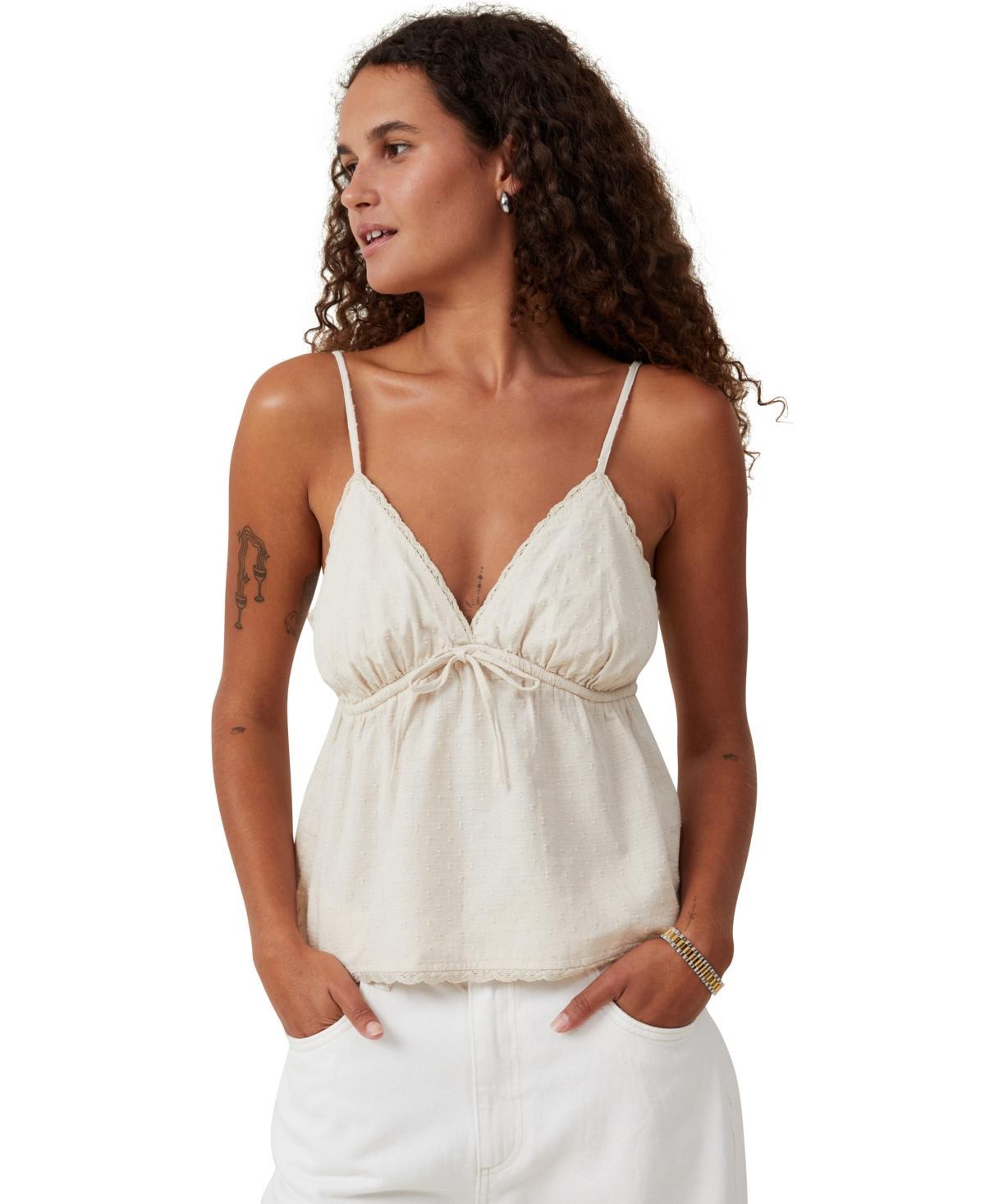 Cotton On Womens Cotton Lace Cami Top product image