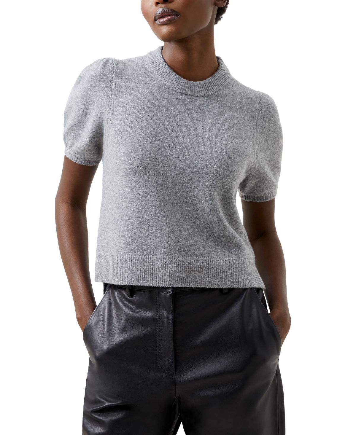 French Connection Womens Vhari Puff-Sleeve Sweater Product Image