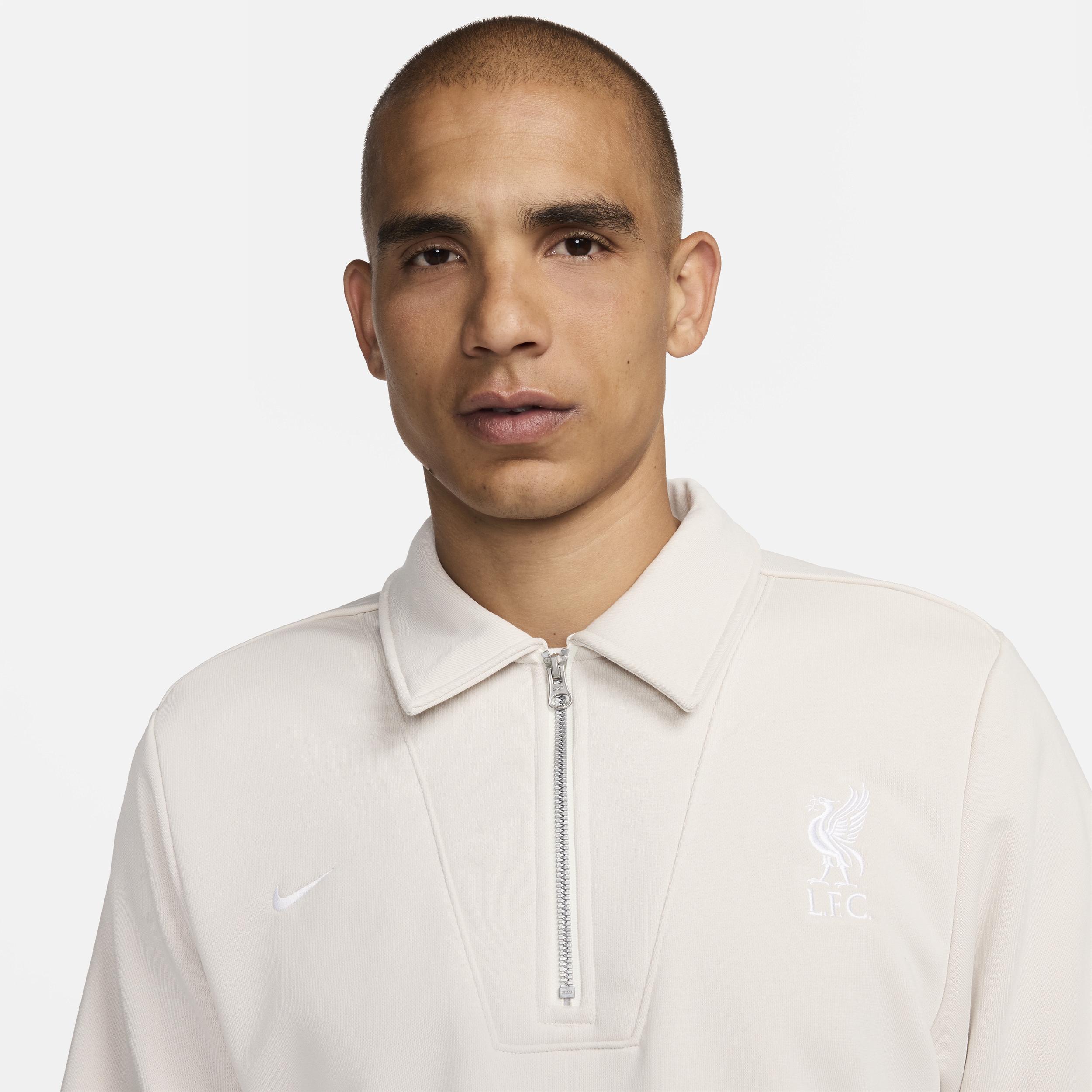 Liverpool FC Standard Issue Nike Men's Dri-FIT Soccer 1/4-Zip Top Product Image