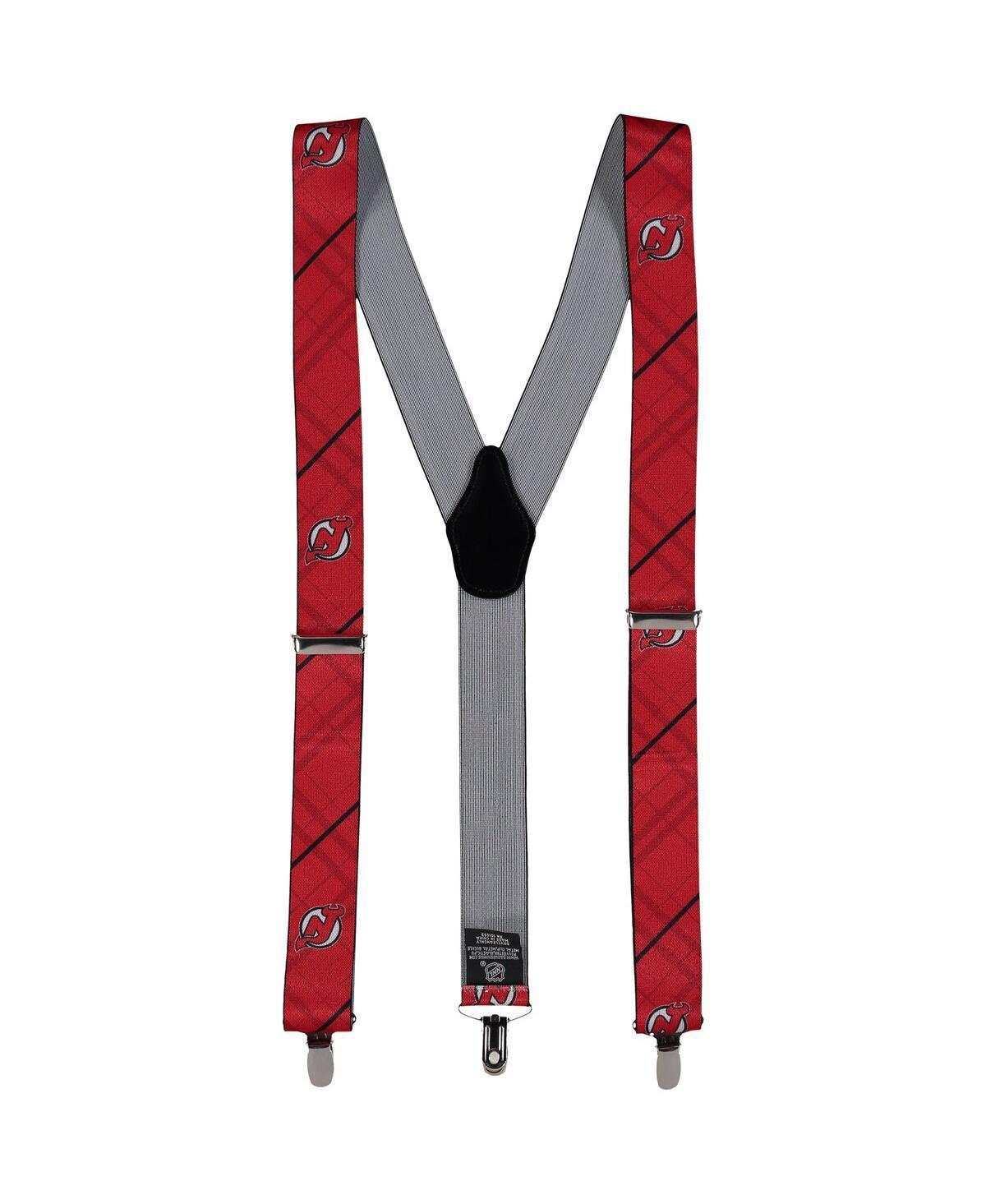 Mens Red New Jersey Devils Suspenders Product Image