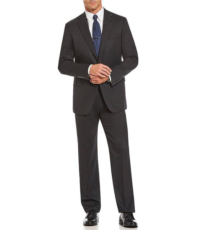 Hart Schaffner Marx Chicago Classic Fit Pleated Solid 2-Piece Suit Product Image