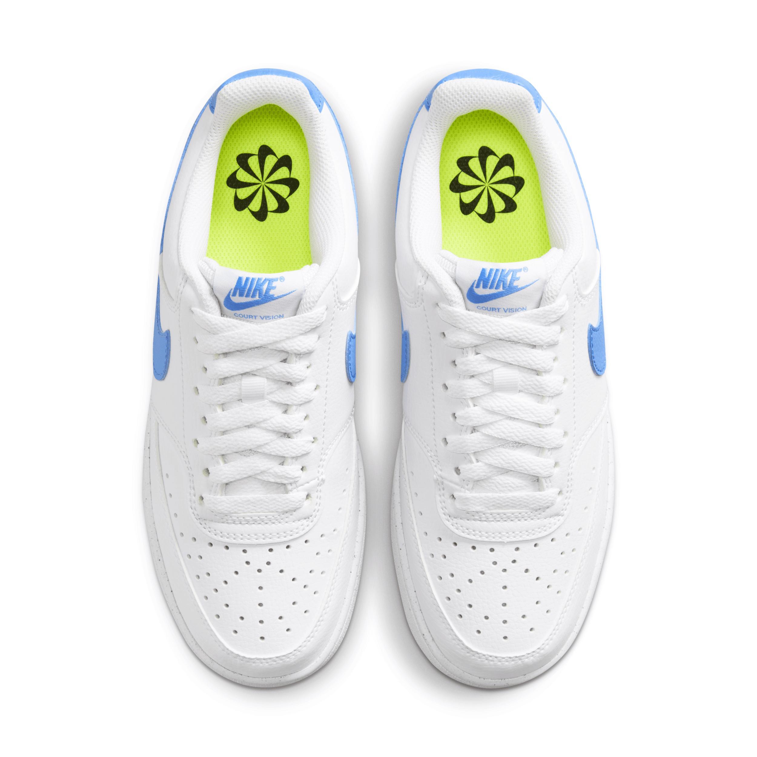 Nike Womens Nike Court Vision Low - Womens Basketball Shoes Sail/White Product Image