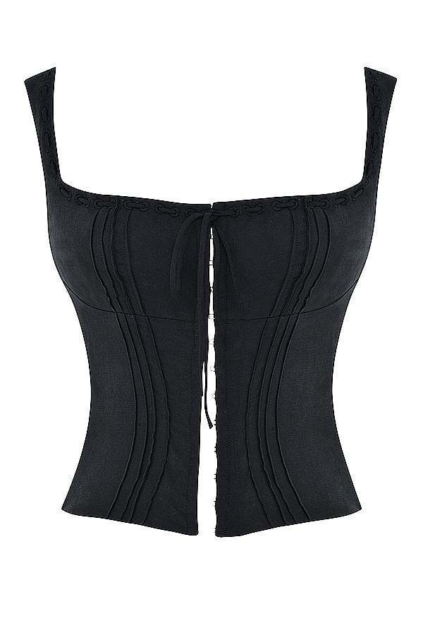 Chicca Black Top Product Image