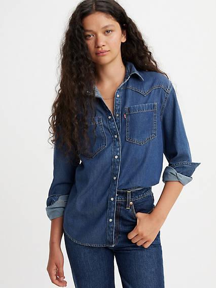 Levi's Western Shirt Chambray - Women's Product Image