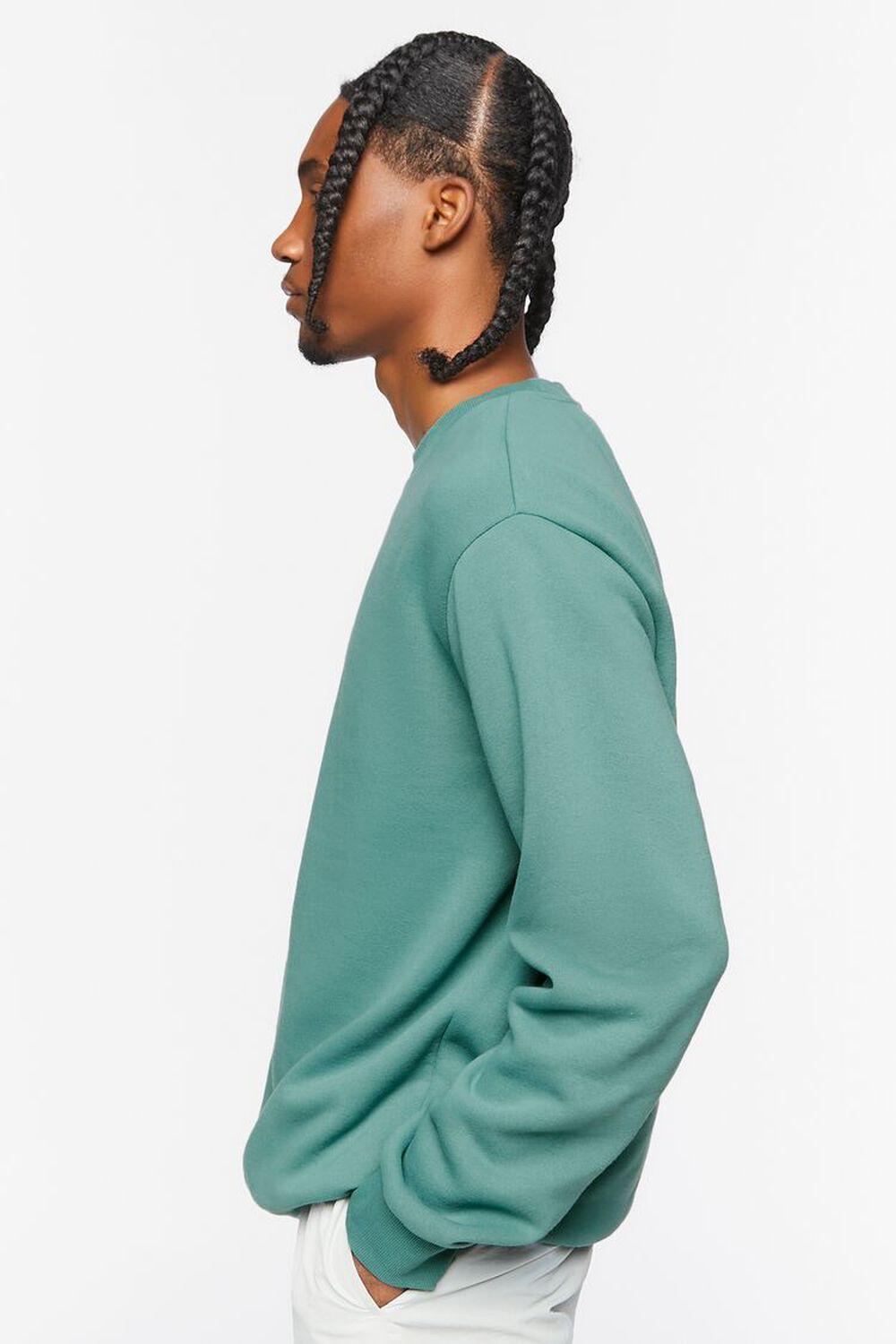 Fleece Crew Sweatshirt | Forever 21 Product Image