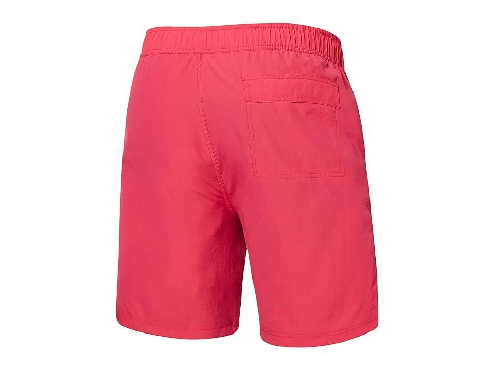 SAXX UNDERWEAR Go Coastal 2-N-1 7 Short with DropTemp Hydro Liner (Hibiscus) Men's Swimwear Product Image