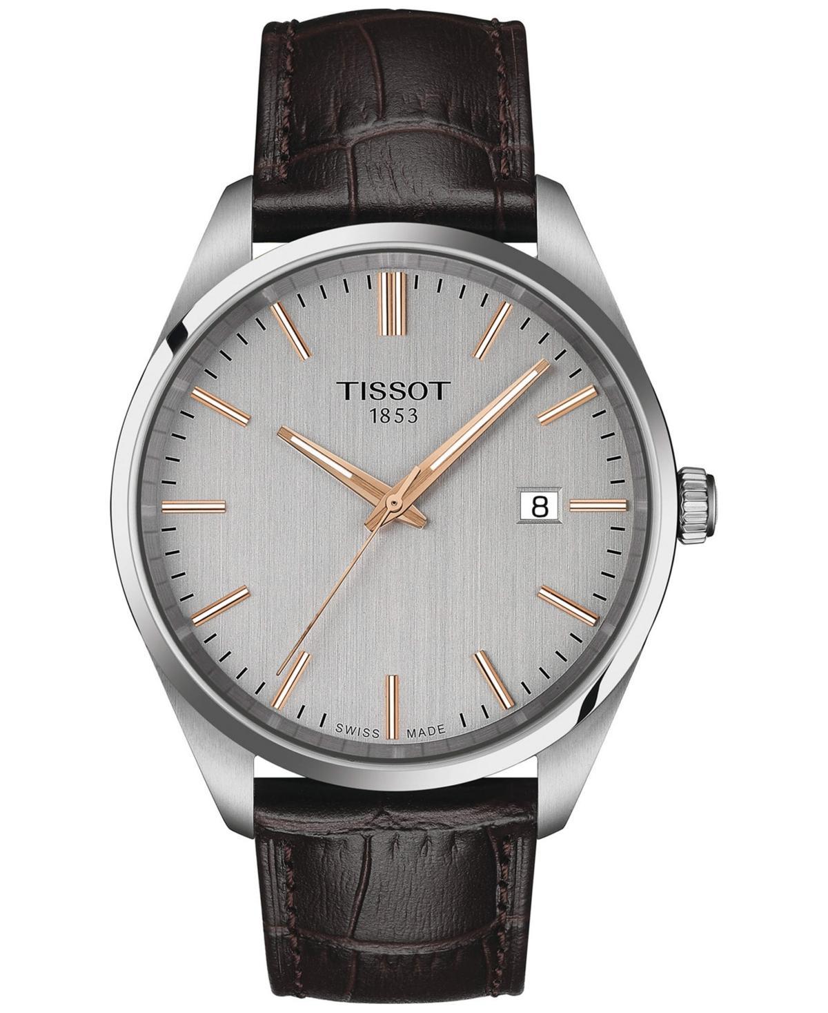 Tissot PR 100 Classic Leather Strap Watch, 40mm Product Image