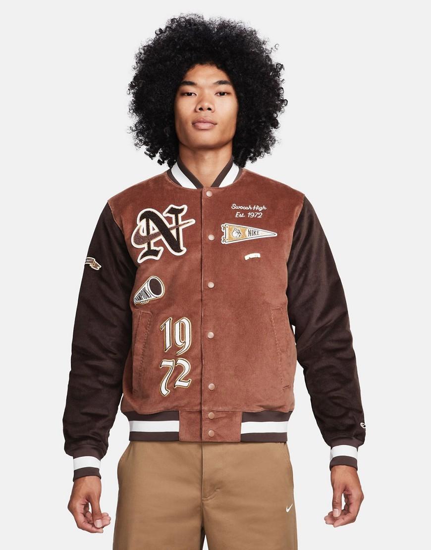 Men's Nike Sportswear Corduroy Bomber Jacket Product Image