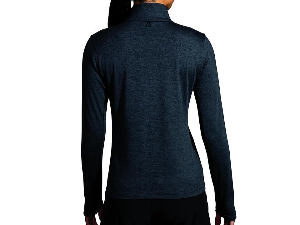 Brooks Dash 1/2 Zip 2.0 (Heather ) Women's Clothing Product Image