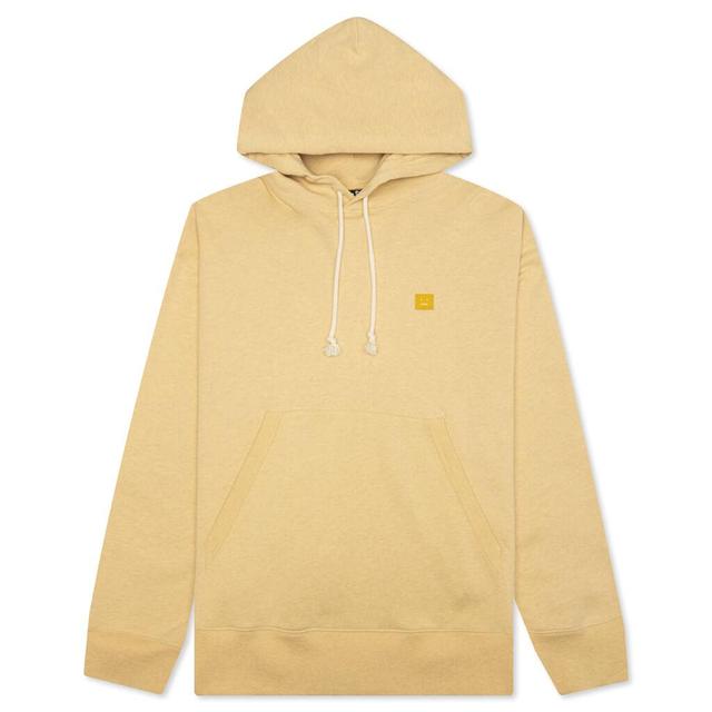 Hooded Sweatshirt - Pale Yellow/Melange Male Product Image