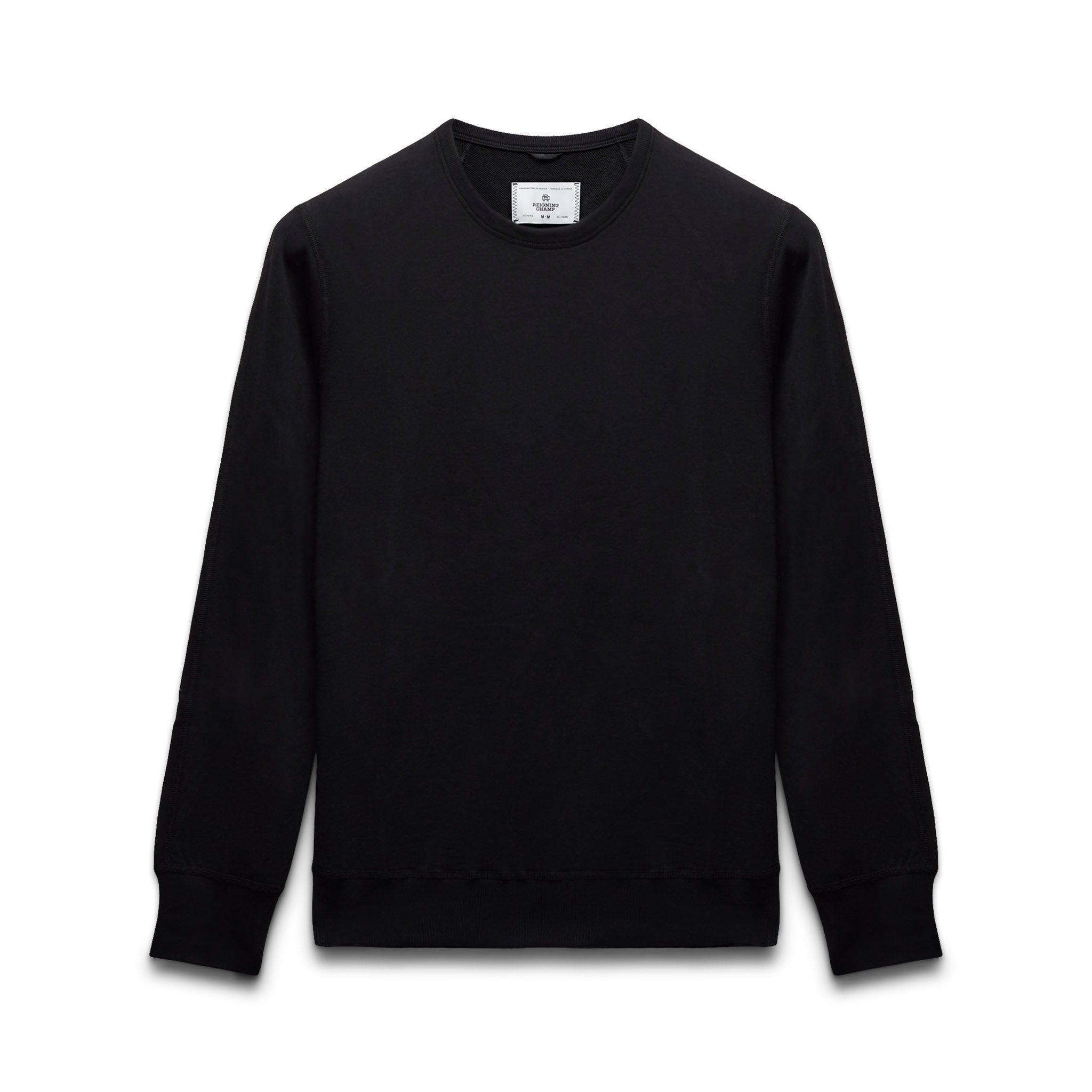 Lightweight Terry Slim Crewneck Male Product Image