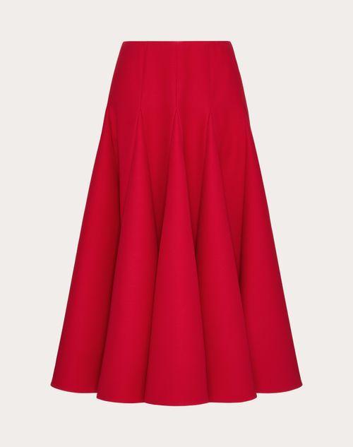 CREPE COUTURE MIDI SKIRT  Product Image