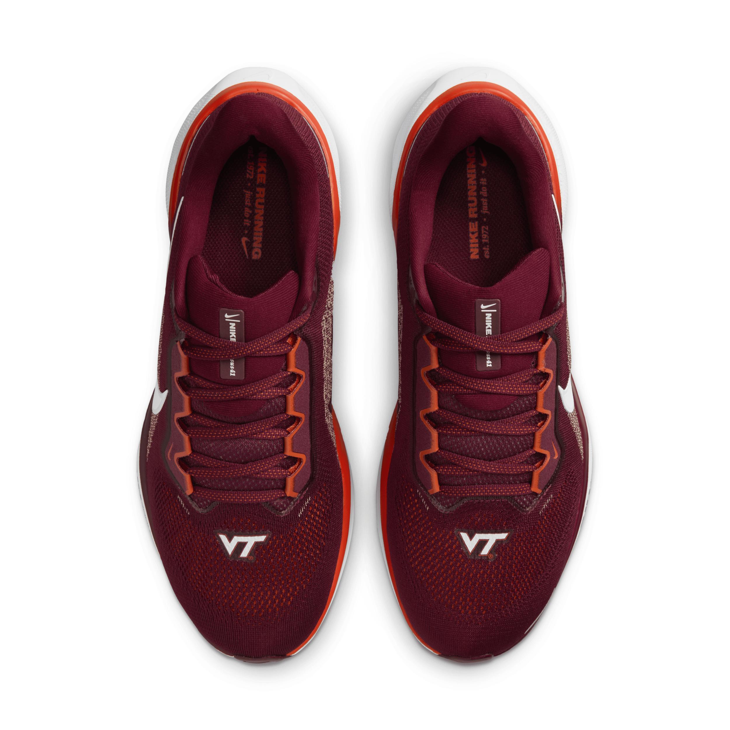 Virginia Tech Pegasus 41 Nike Men's College Road Running Shoes Product Image