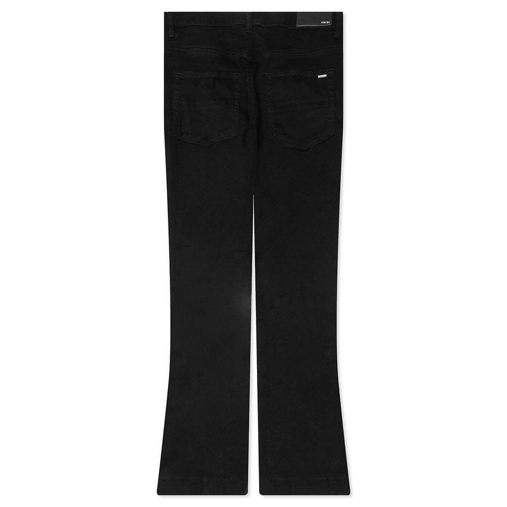 Stack Kick Flare Jean - Black Male Product Image