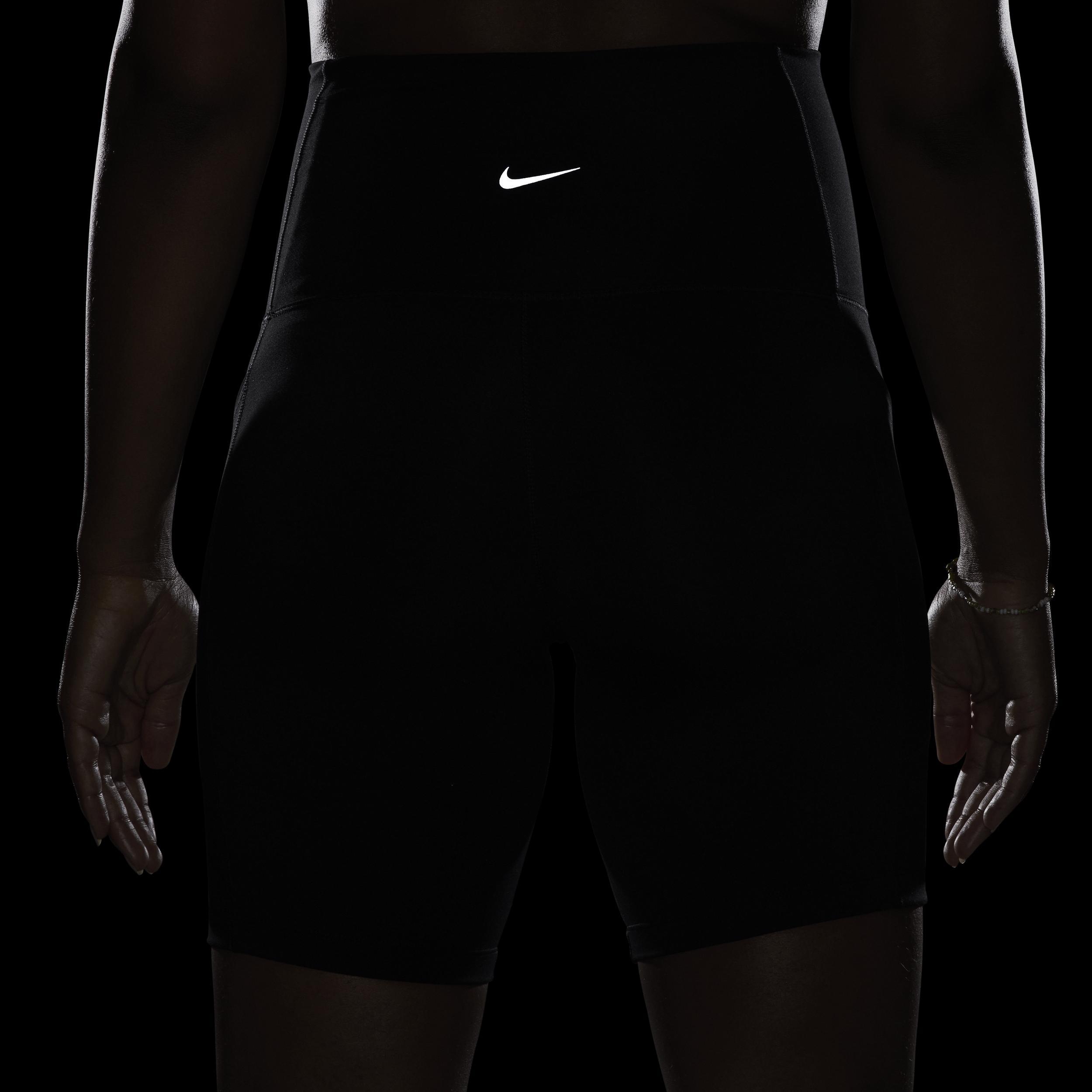 Nike Women's (M) One Dri-FIT High-Waisted 8" Biker Shorts With Pockets (Maternity) Product Image