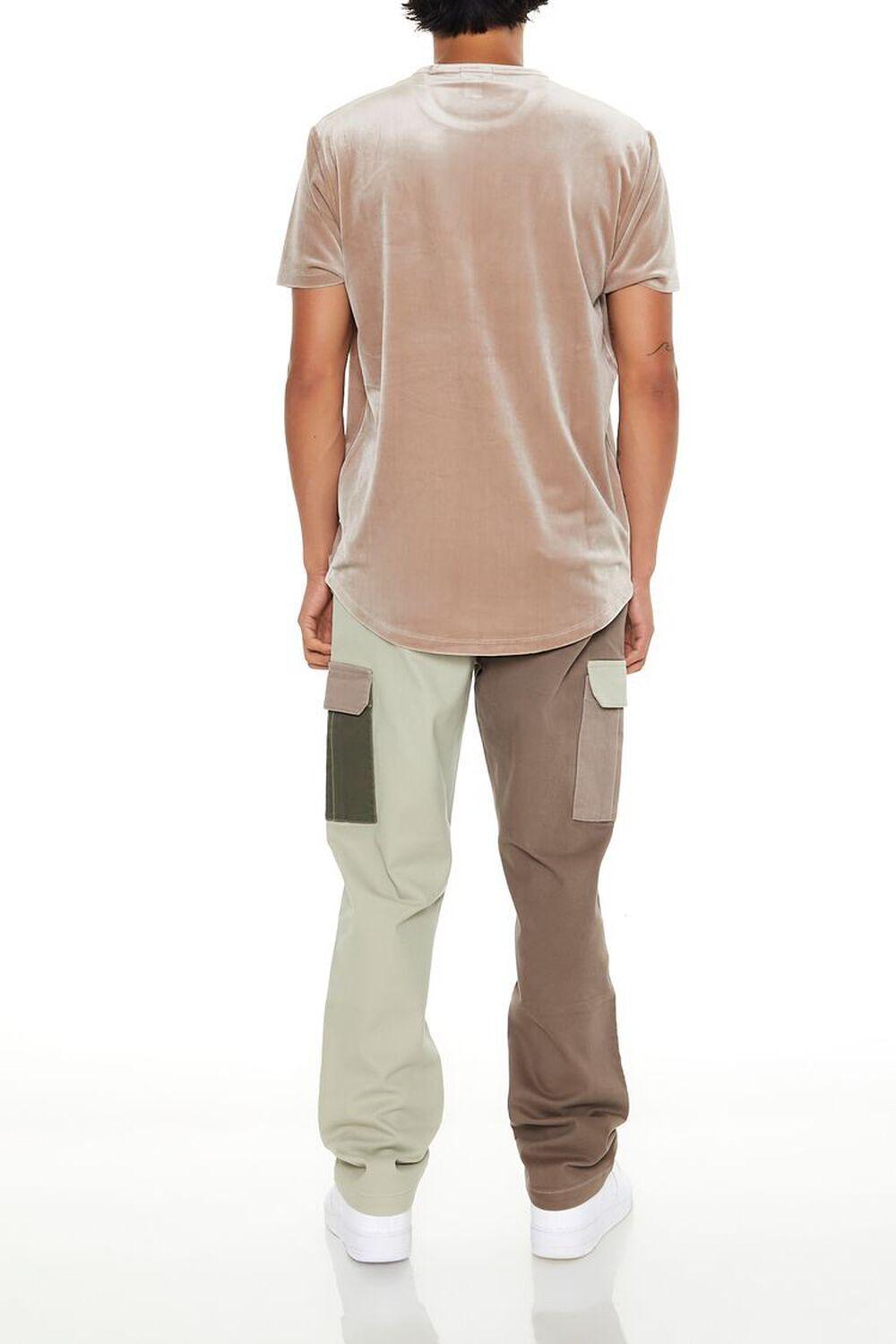 Colorblock Straight Cargo Pants | Forever 21 product image