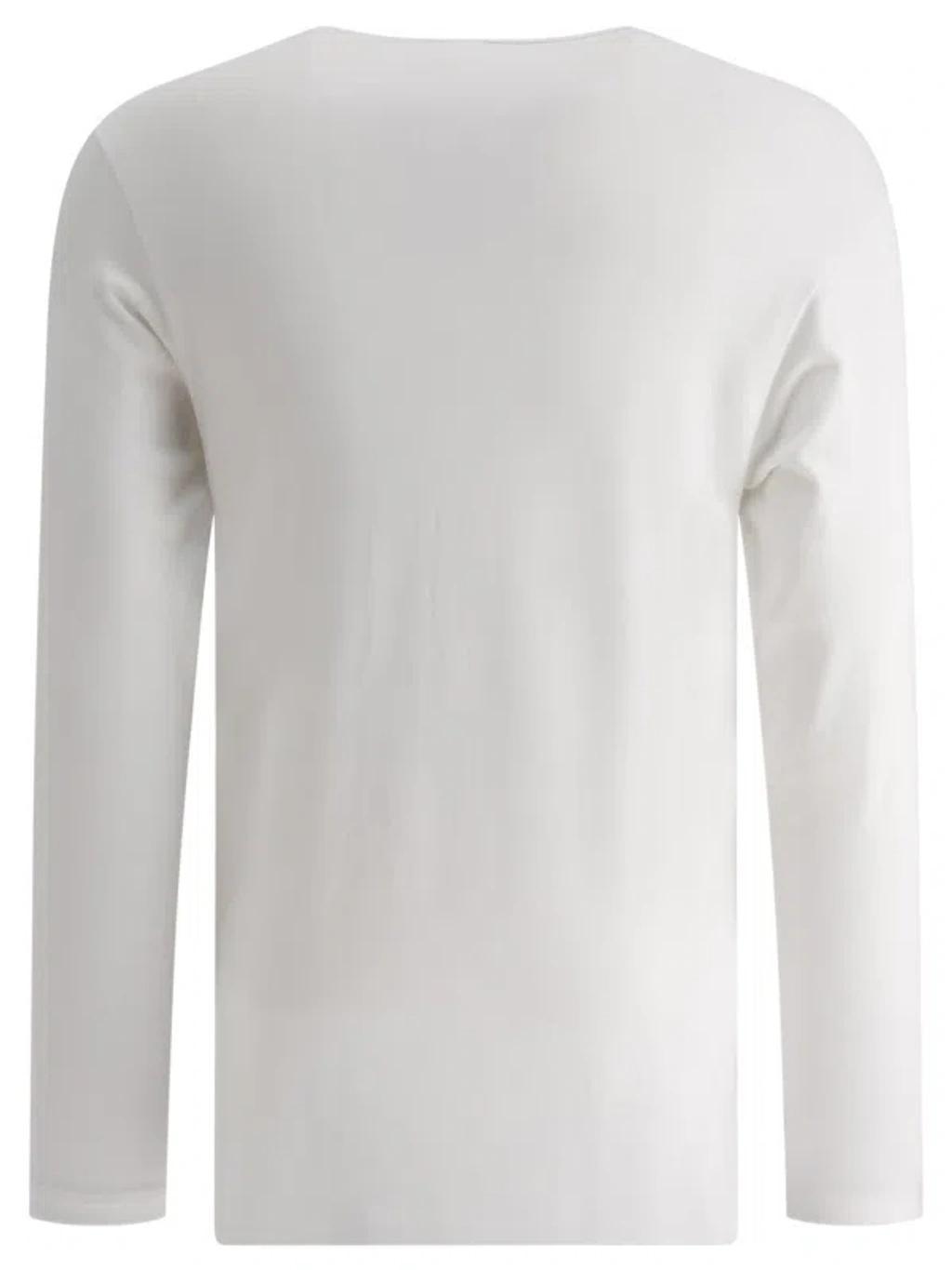 TOM FORD Henley T Shirt In White Product Image