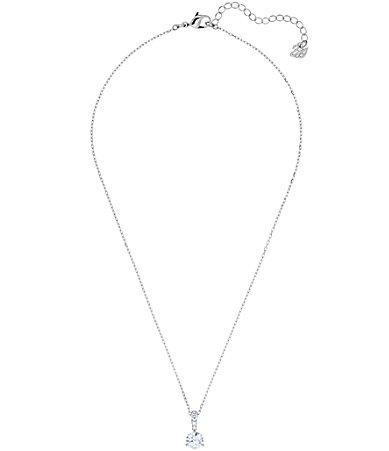 Swarovski Solitaire Cubic Zirconia Pendant Necklace Product Image