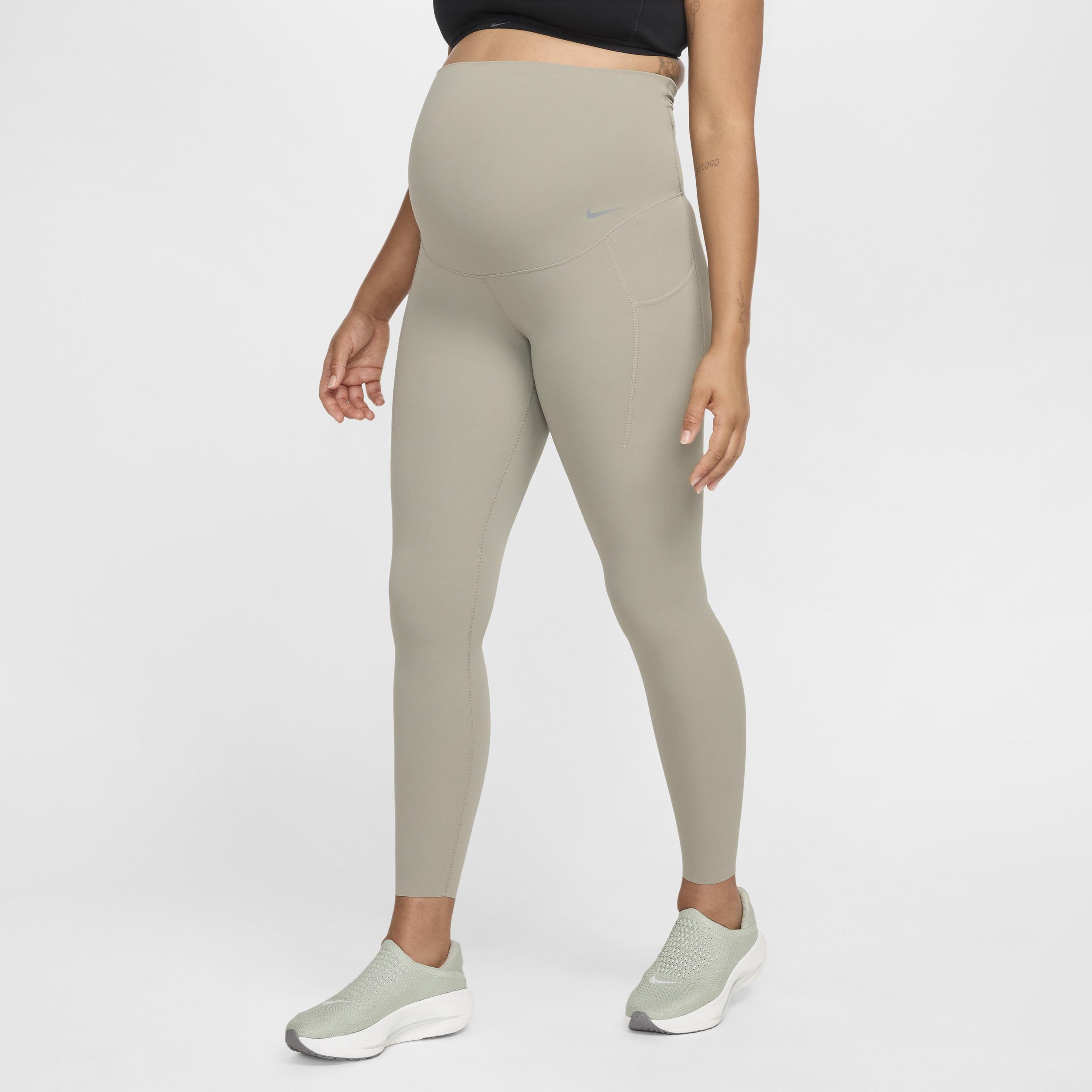 Nike Womens Zenvy (M) Gentle-Support High-Waisted 7/8 Leggings with Pockets (Maternity) Product Image