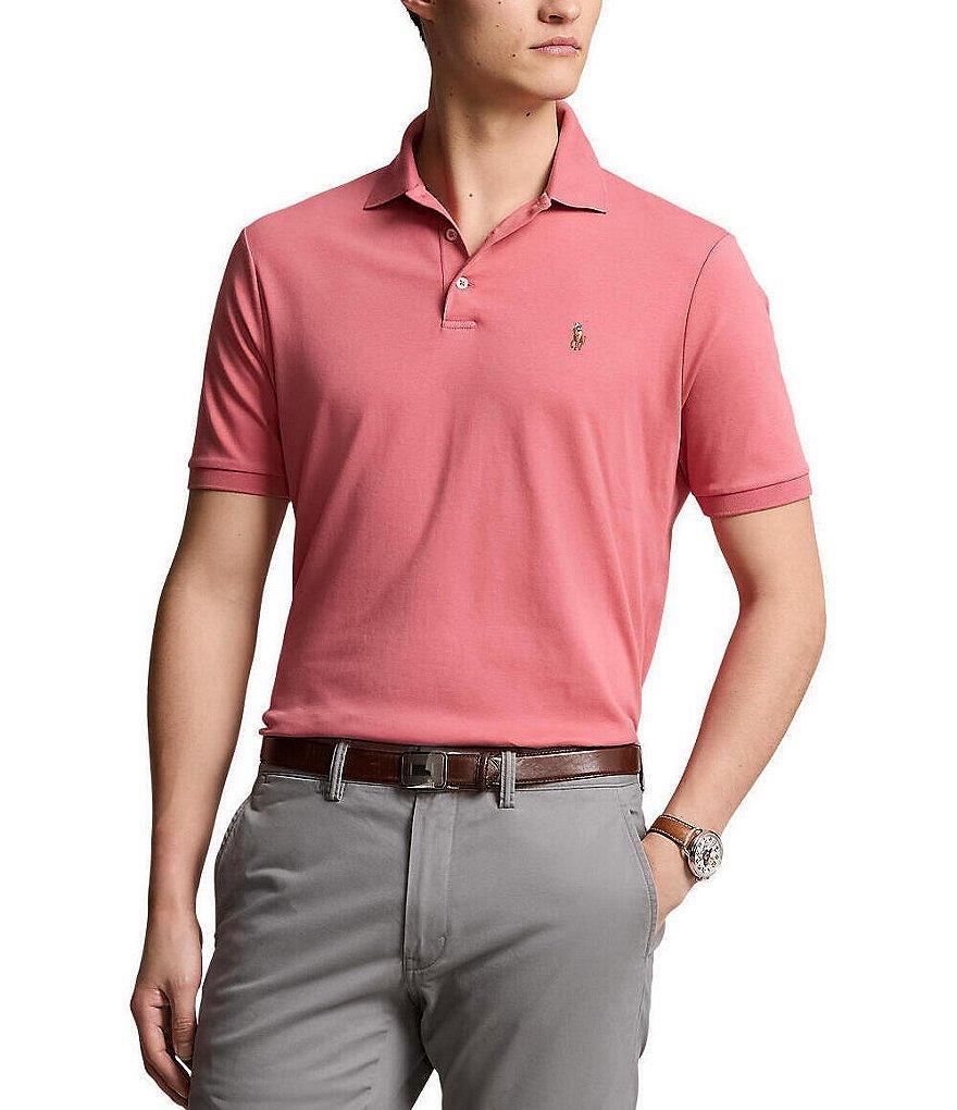 Polo Ralph Lauren Classic Fit Multicolored Pony Soft Cotton Short Sleeve Polo Shirt Product Image