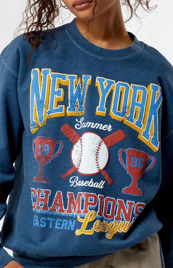 Women's New York Champ Crew Neck Sweatshirt Product Image