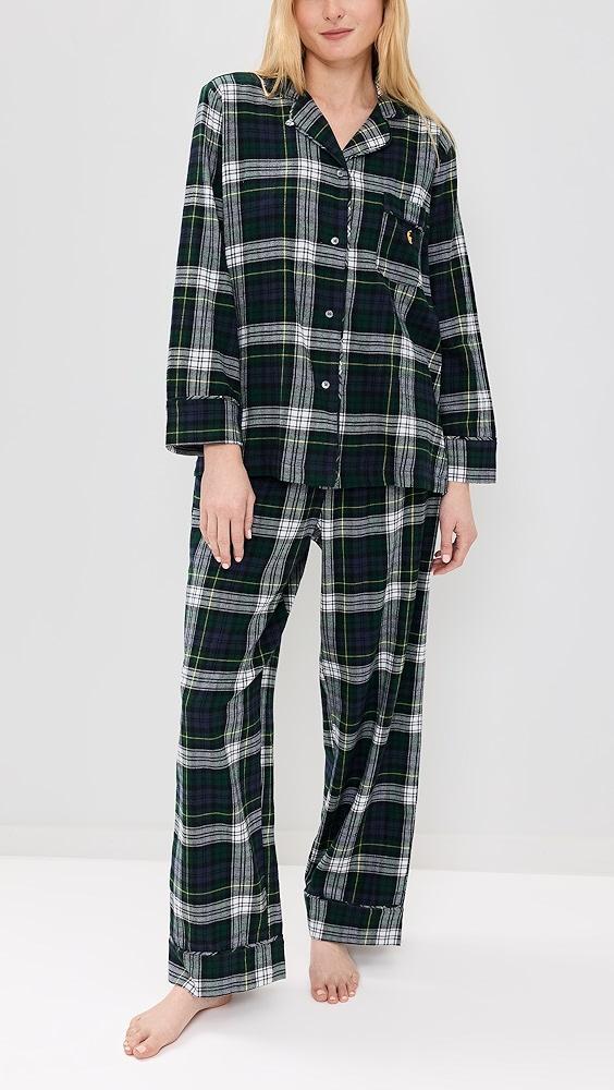 Polo Ralph Lauren Plaid Flounce Sleep Set | Shopbop Product Image