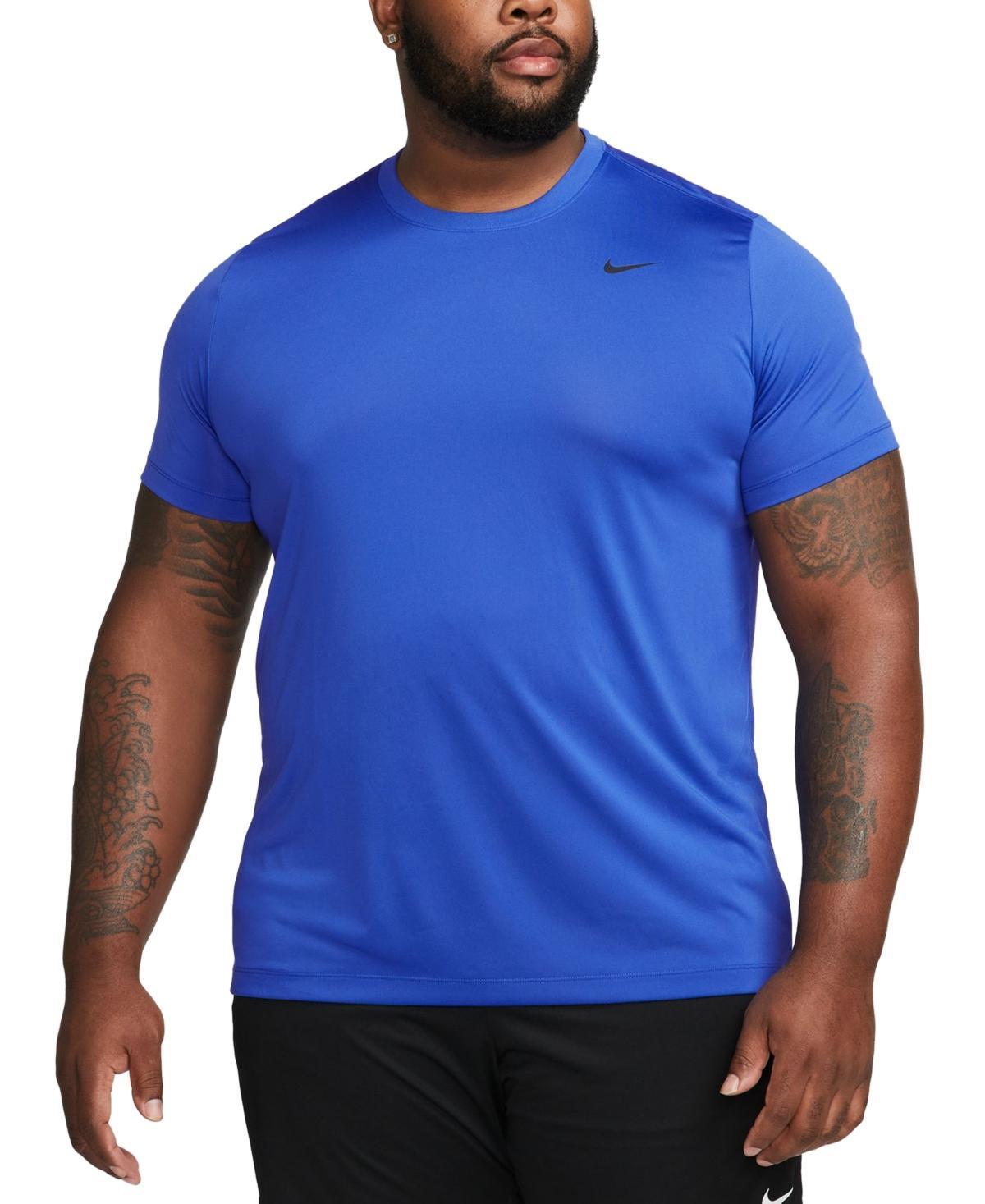 NIKE Men's Dri-fit Legend Fitness T-shirt In Game Royal,black Product Image