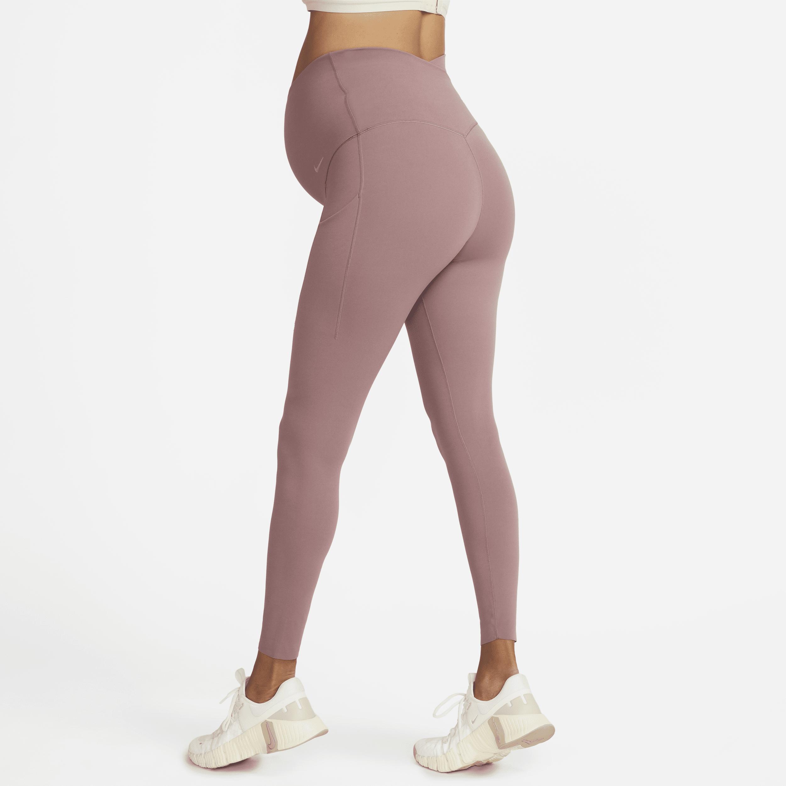 Nike Women's Zenvy (M) Gentle-Support High-Waisted 7/8 Leggings with Pockets (Maternity) Product Image