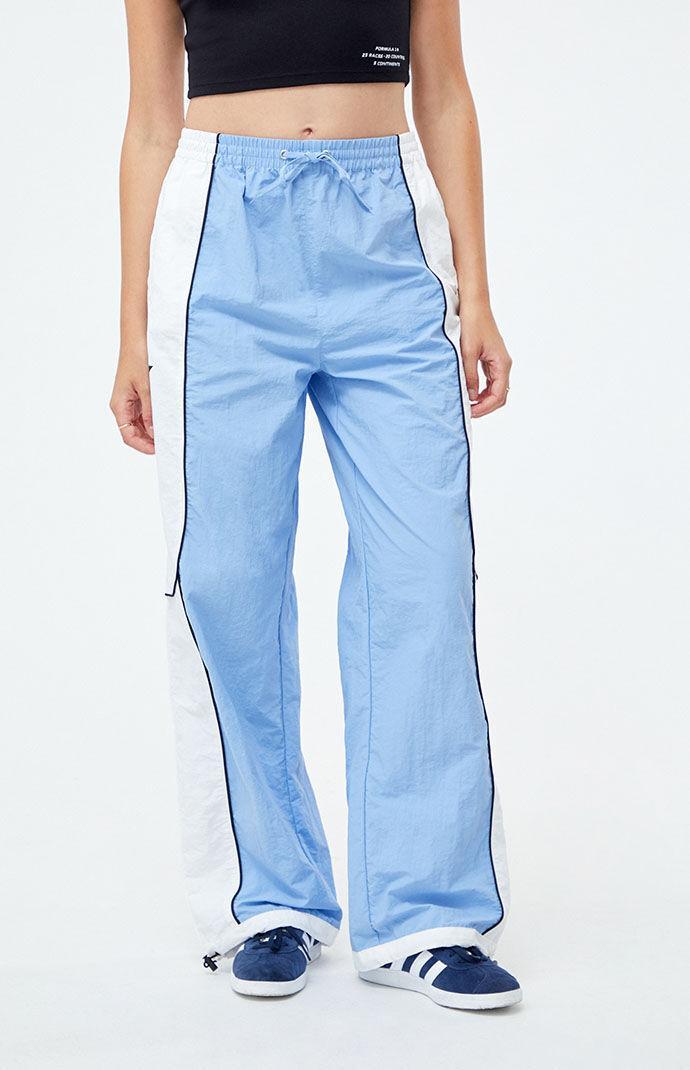 F1 Women's x PacSun Bubble Pants in Blue/White - Product Image