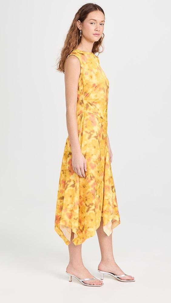 Acne Studios Blur Flower Satin Dress | Shopbop Product Image