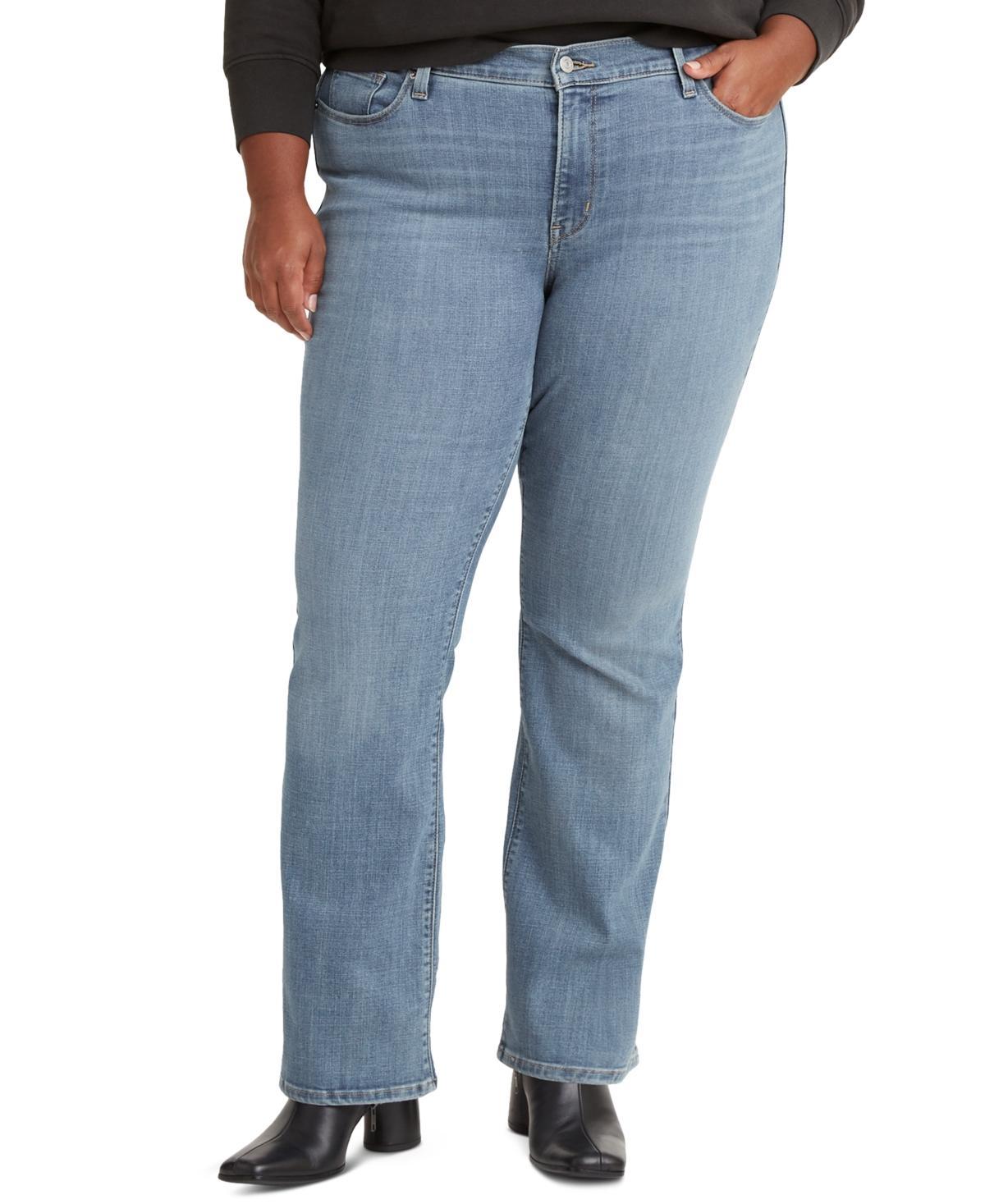 Plus Size Levis Classic Bootcut Jeans, Womens Med Blue Product Image