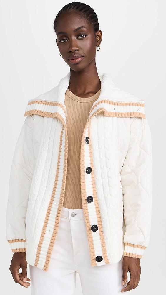 Avec Les Filles Shearling Bomber Jacket | Shopbop Product Image