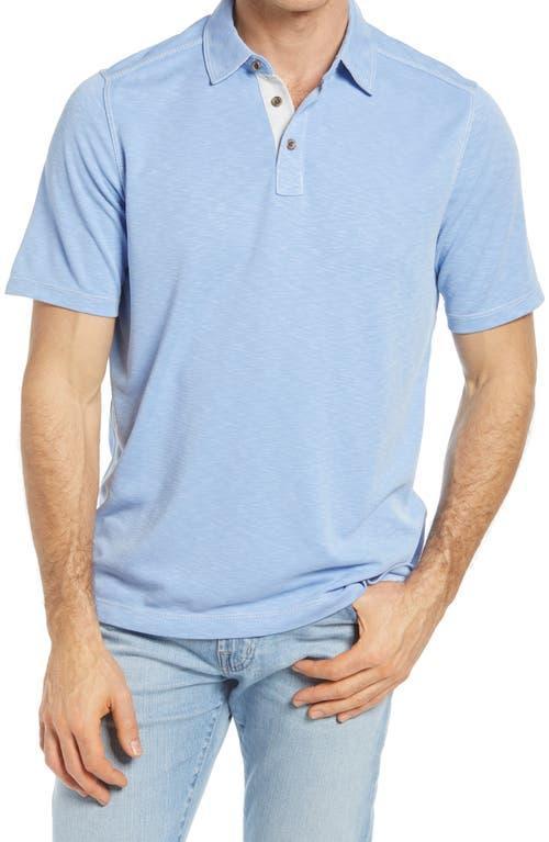 Johnston  Murphy Vintage Slub Short Sleeve Polo Shirt Product Image