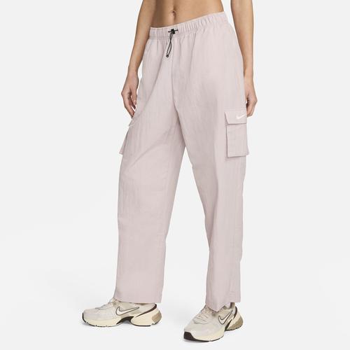 Womens Nike Sportswear Essential High-Rise Woven Cargo Pants Product Image