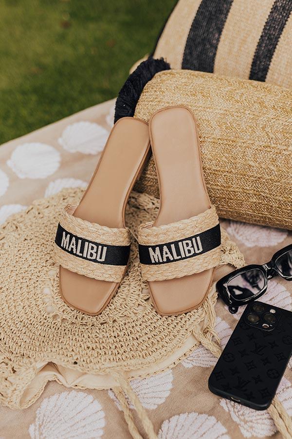 Malibu Raffia Woven Sandal Product Image