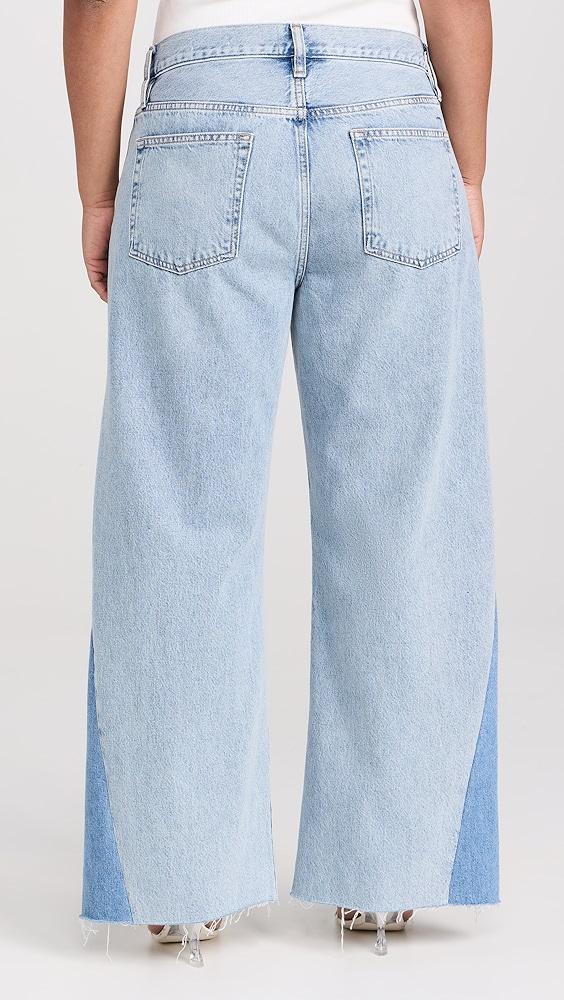 FRAME Le Baggy Palazzo Outseam Insert Jeans | Shopbop Product Image