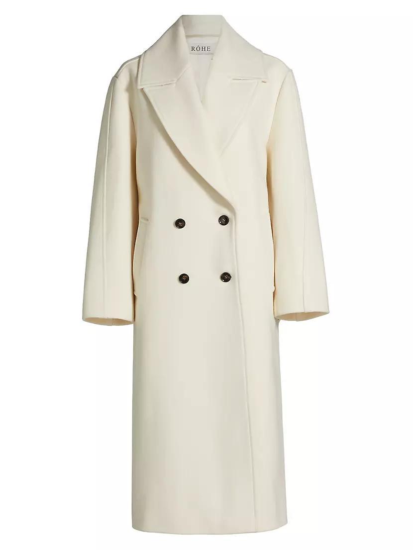 Oversized Double-Breasted Coat Product Image