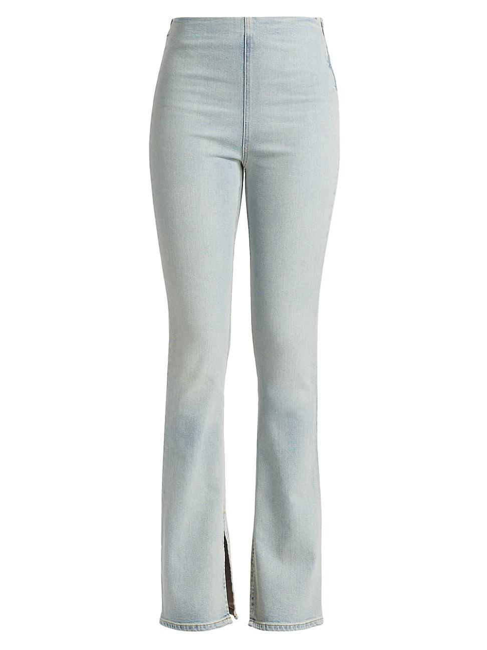 Womens Split Hem Jeggings Product Image