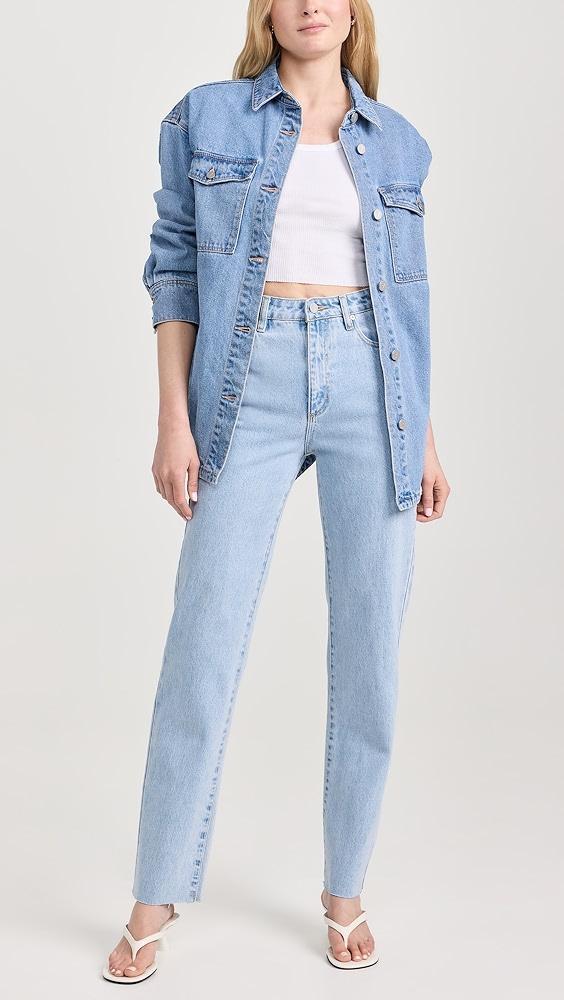 ABRAND 94 High Straight Jeans | Shopbop Product Image