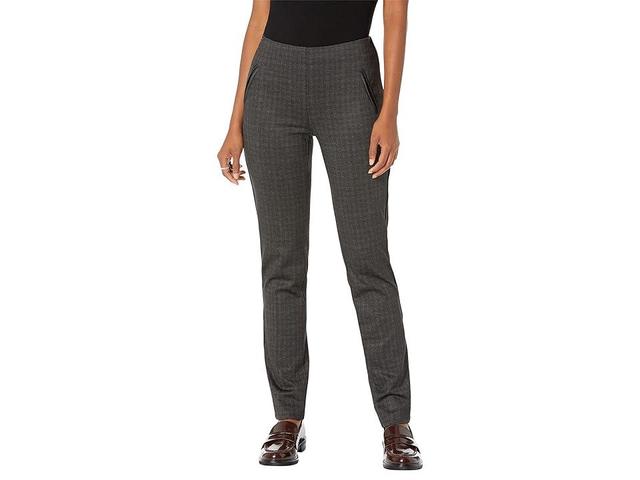 Lisette L Montreal Courtney Plaid Slim Pants (Multi) Women's Casual Pants Product Image