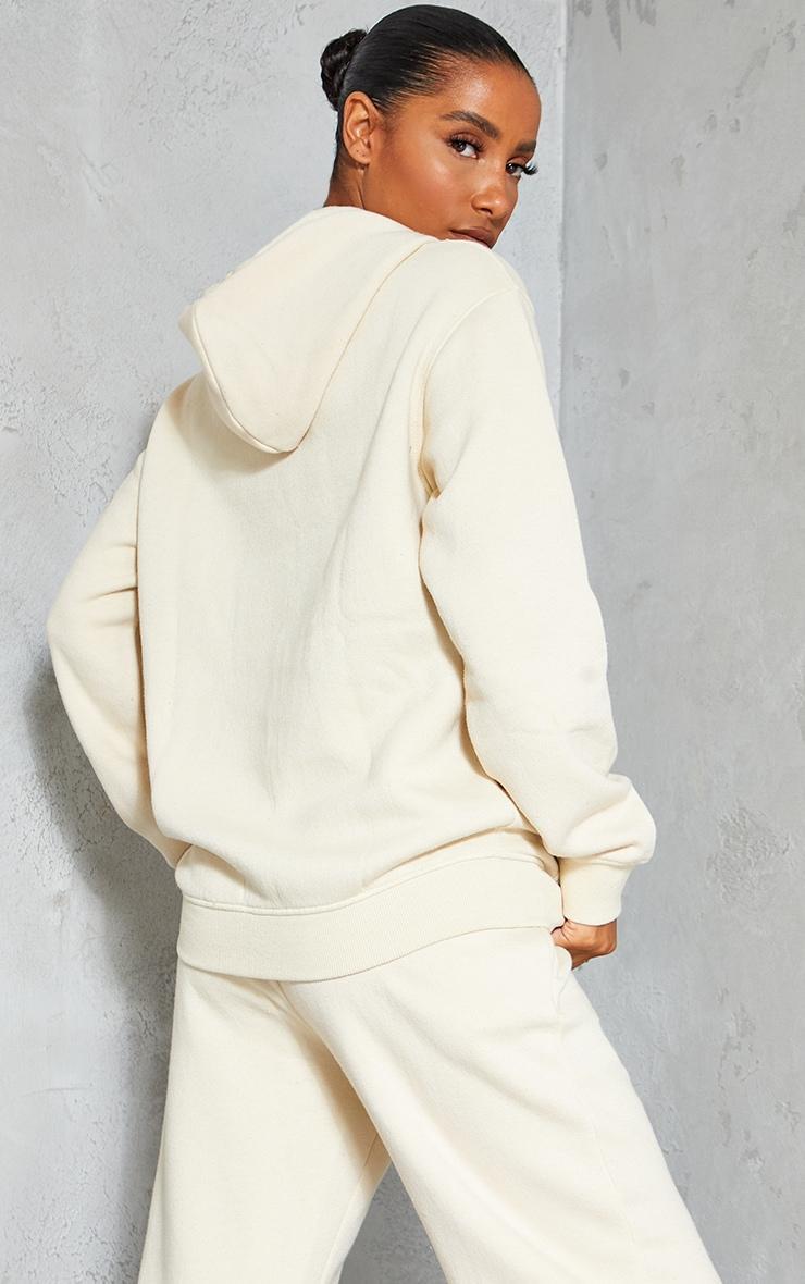 PRETTYLITTLETHING Oatmeal Sport Hoodie Product Image