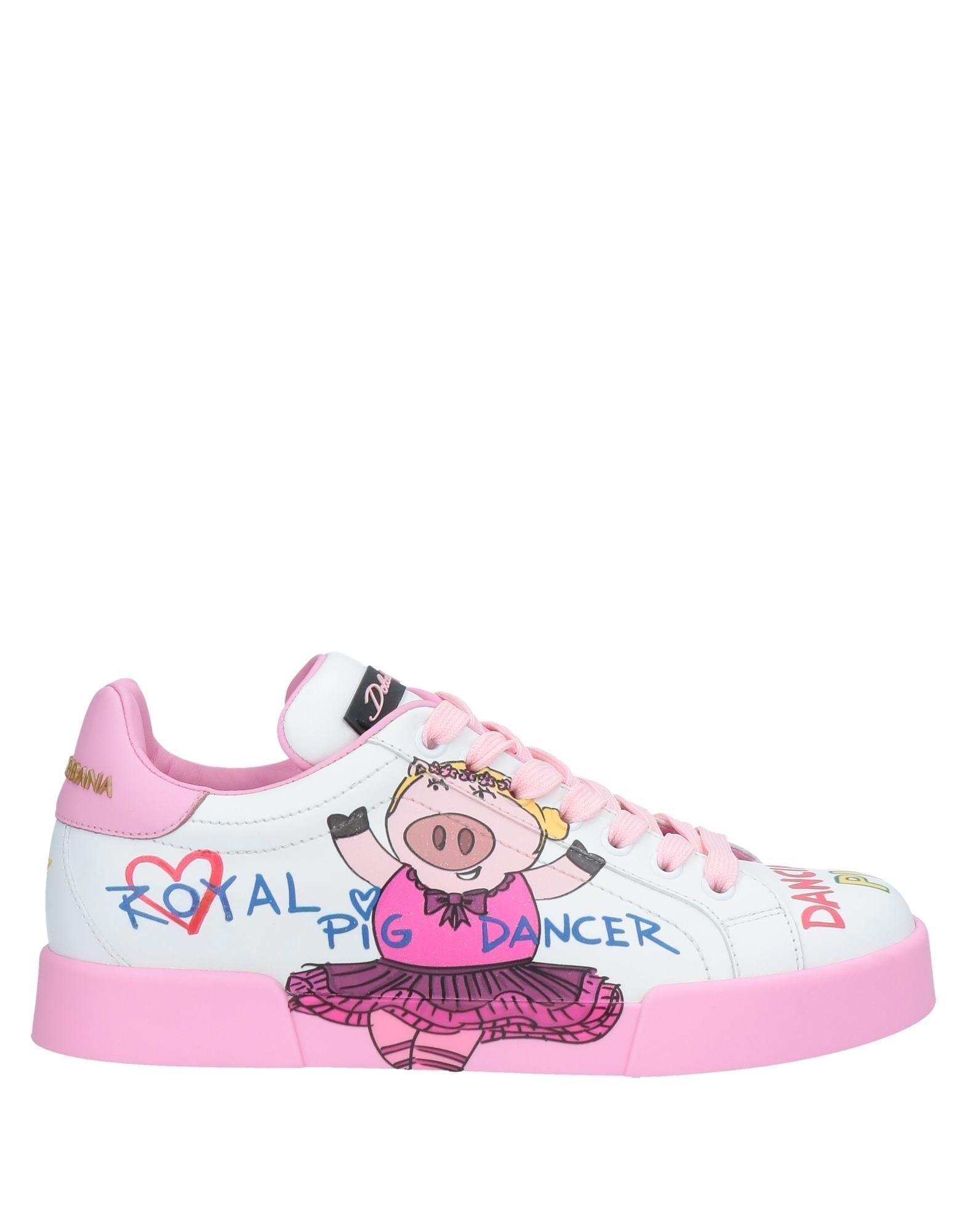 DOLCE & GABBANA Sneakers In White Product Image