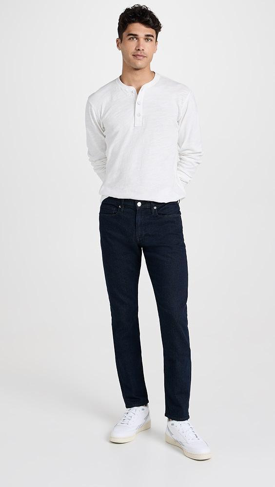 FRAME L'Homme Slim Denim Jeans in Edison Edis Wash | Shopbop Product Image