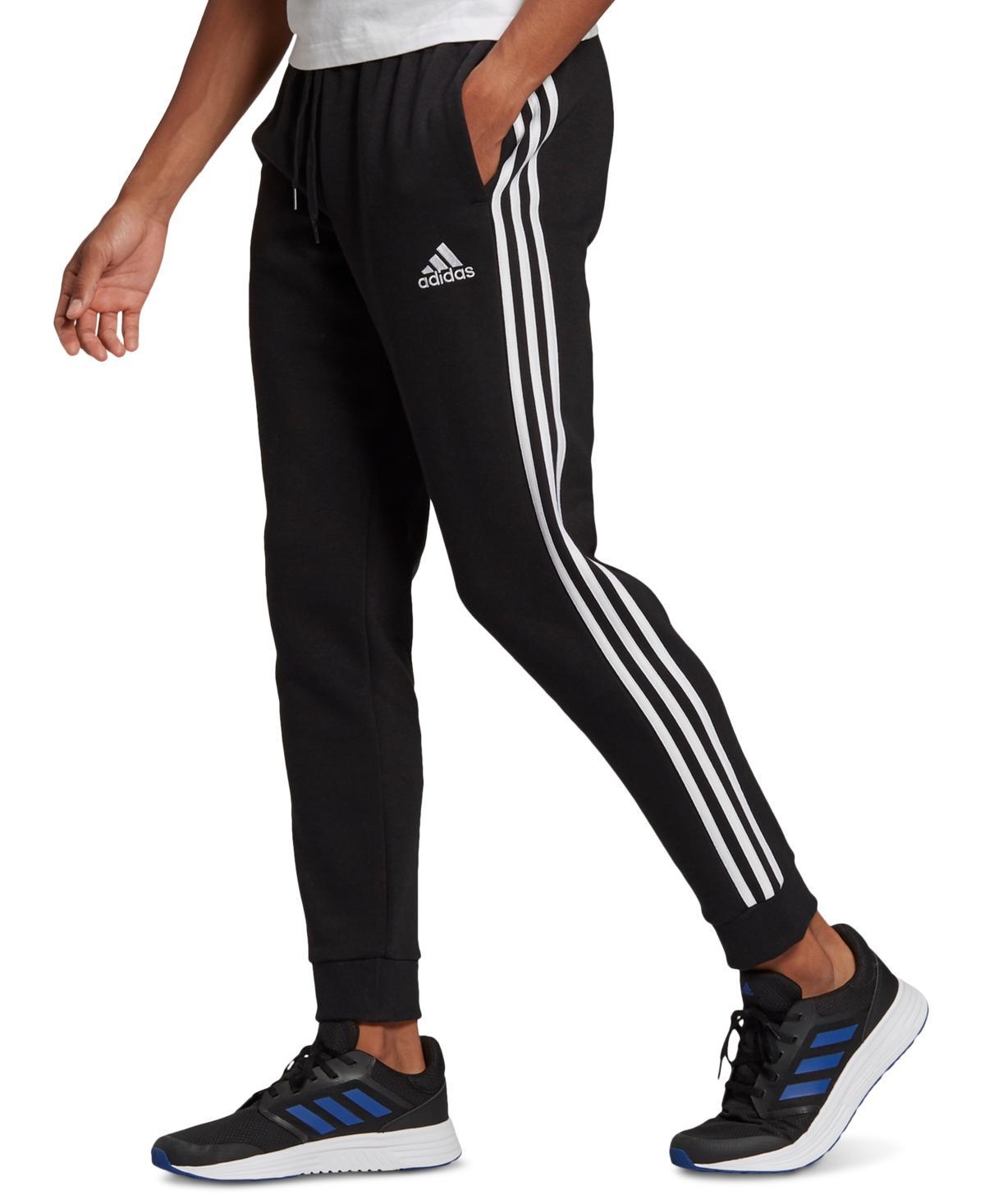 adidas Mens Fleece Jogger Pants - Black Product Image