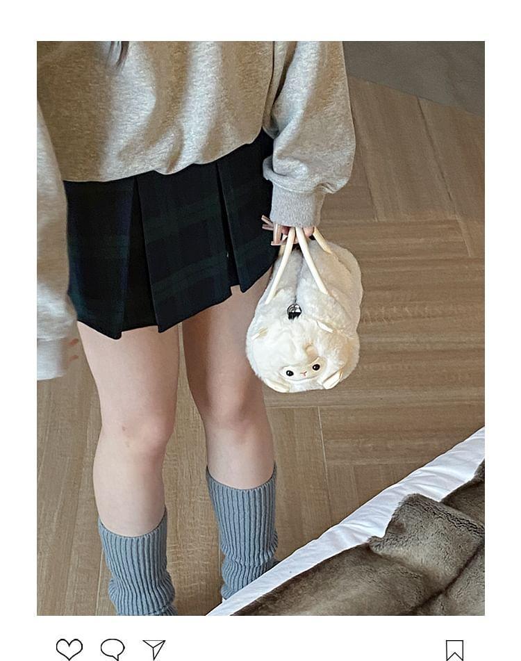 Chain Strap Animal Fluffy Crossbody Bag Product Image