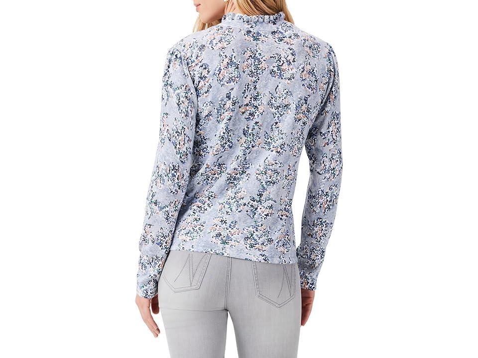 NIC+ZOE Blue Reef Sweater Multi) Women's Sweater Product Image