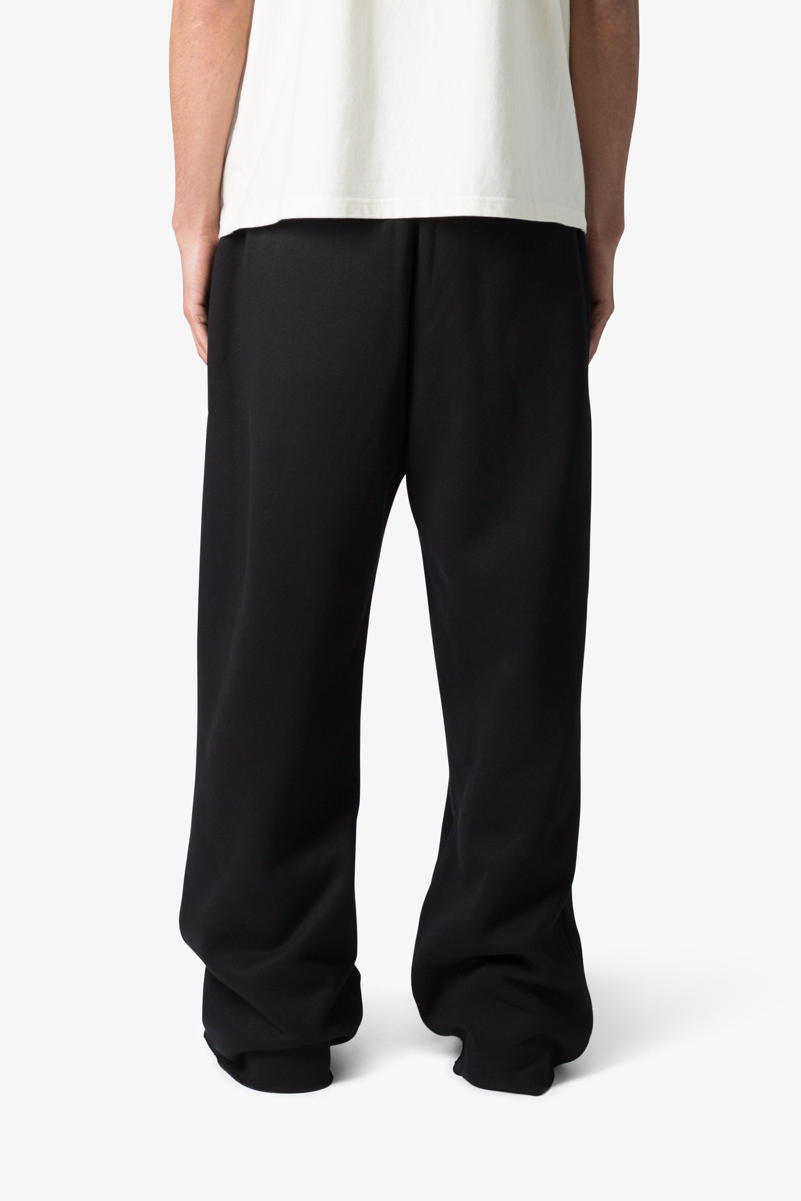 Washed Ultra Baggy Sweatpants - Black Product Image